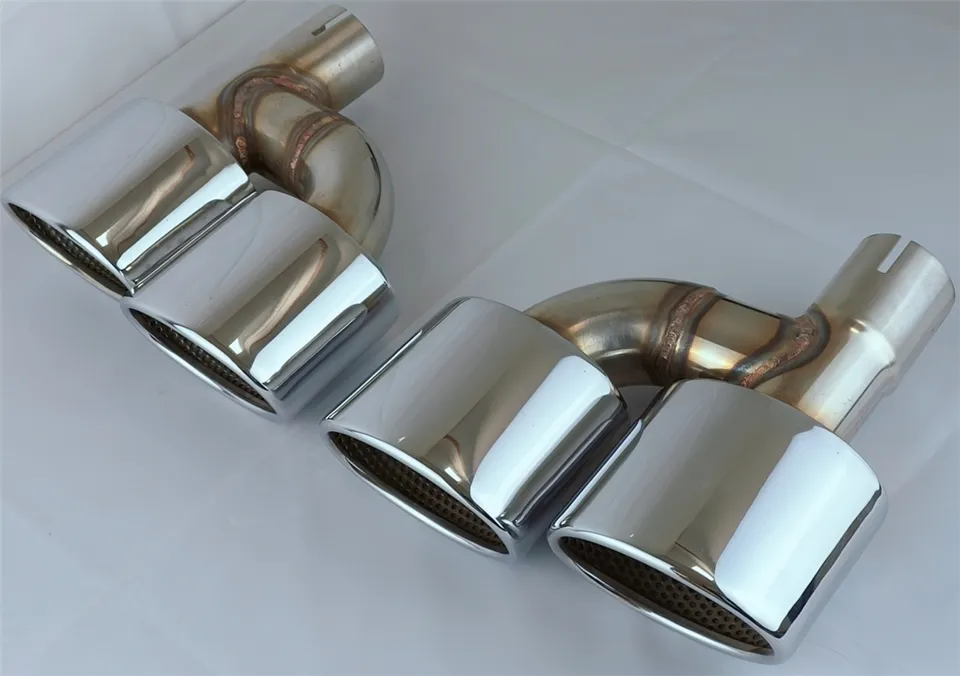 डुअल मफलर टिप